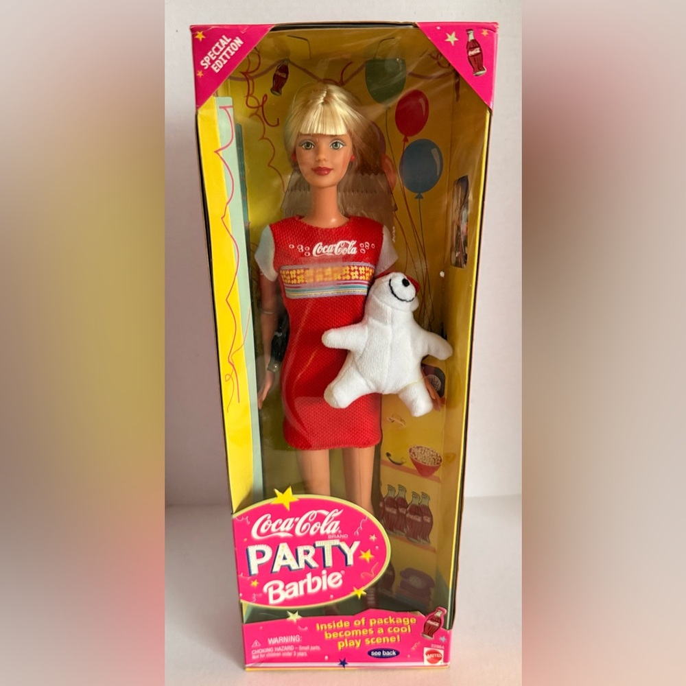 VINTAGE 1998 COCA COLA PICNIC SPECIAL MATTEL BARBIE DOLL NIB
